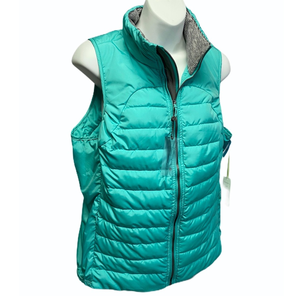 tangerine Nwot Mint Green LIGHTWEIGHT Puffer Vest LARGE
